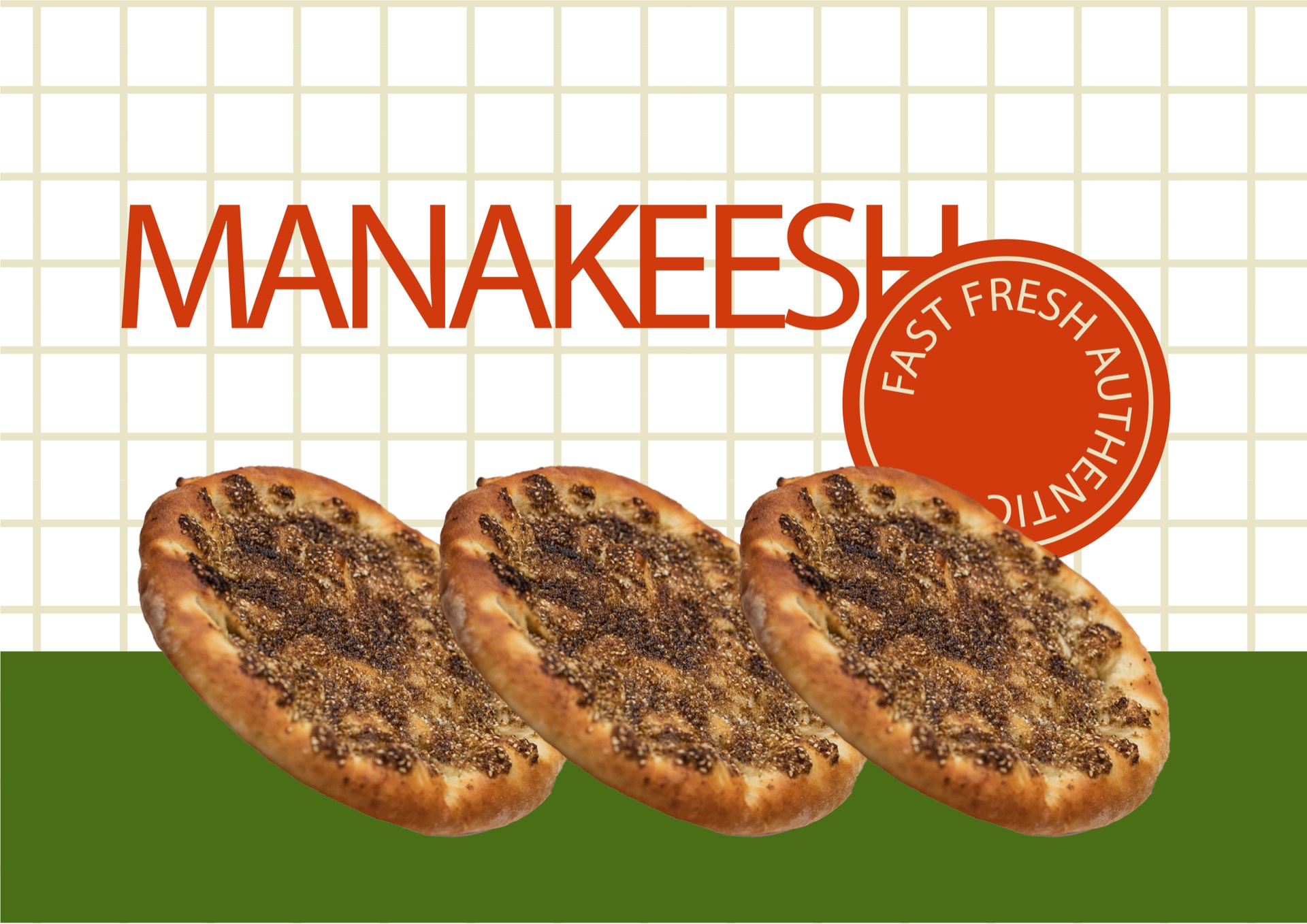 TOUM manakeesh — Lebanese flatbread baked fresh
